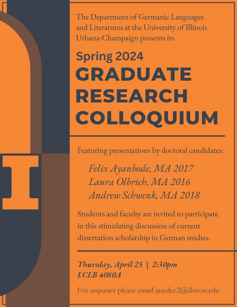 GLL Graduate Research Colloquium
